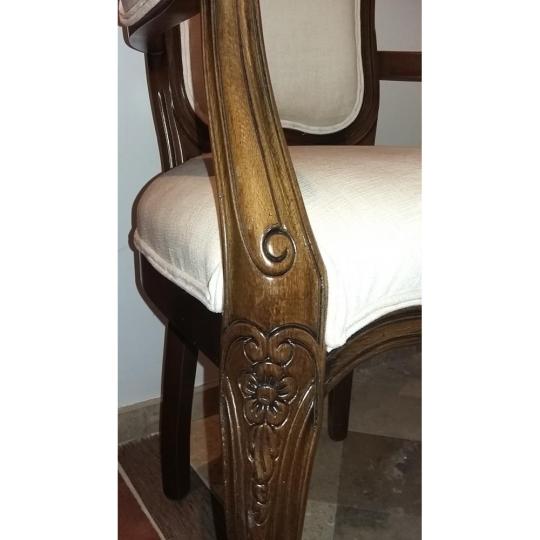 fm klasicka calunene stolicka stredomorska provansalska jedalen stolicka orech hneda elegantna salon pracovny stol karpaten farbena stolicka svetle stredomorska interierovy dizajn nabytok kuchyna.jpg